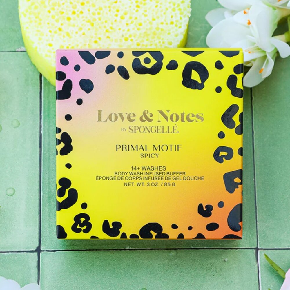 NWT Spongellé 14+ Washes Primal Motif | Love & Notes Body Wash Body Buffer